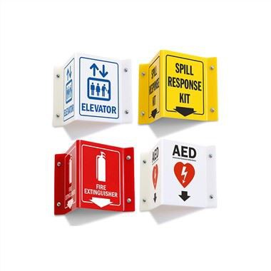 Ακρυλική επιγραφή διπλής όψης