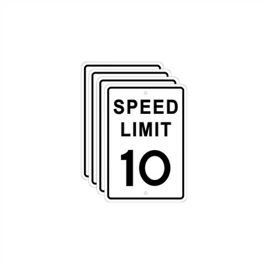 Πινακίδα ορίου ταχύτητας οχήματος