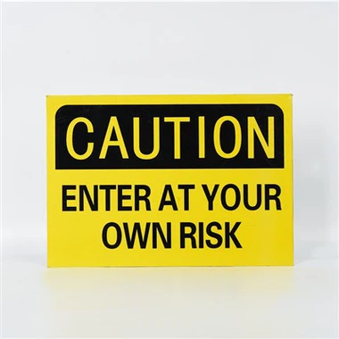 Προσοχή Εισαγάγετε το Σήμα ιδίων κινδύνων