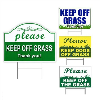 Keep Off Grass σημάδι