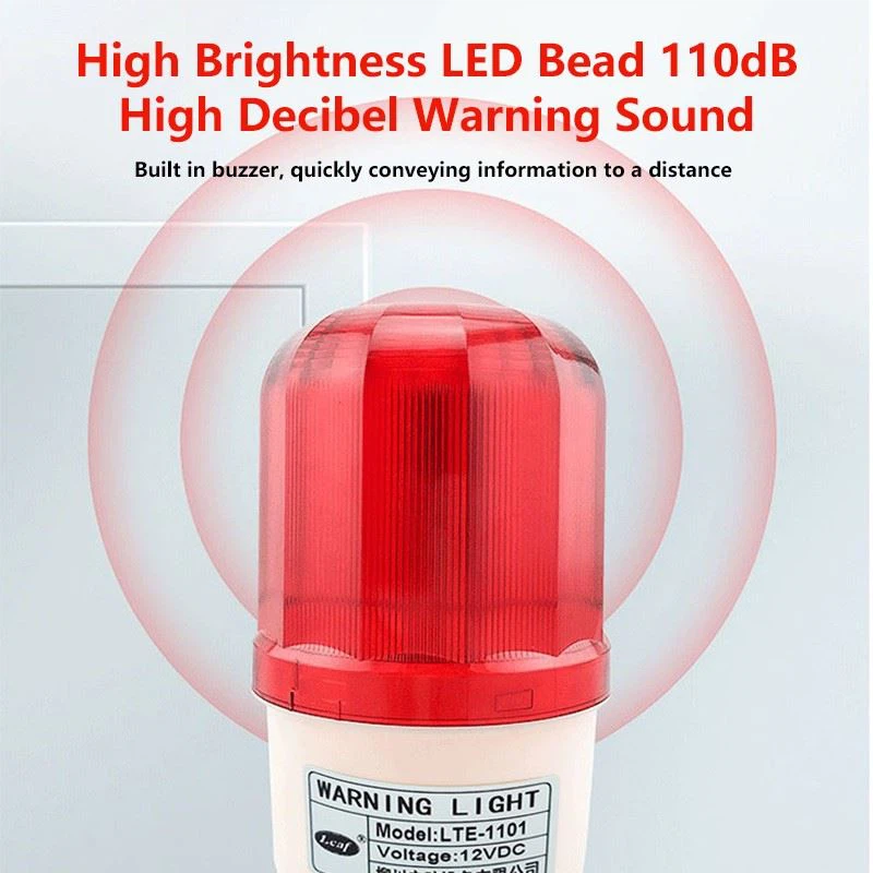 LED Rotating Warning Light LTE-1101